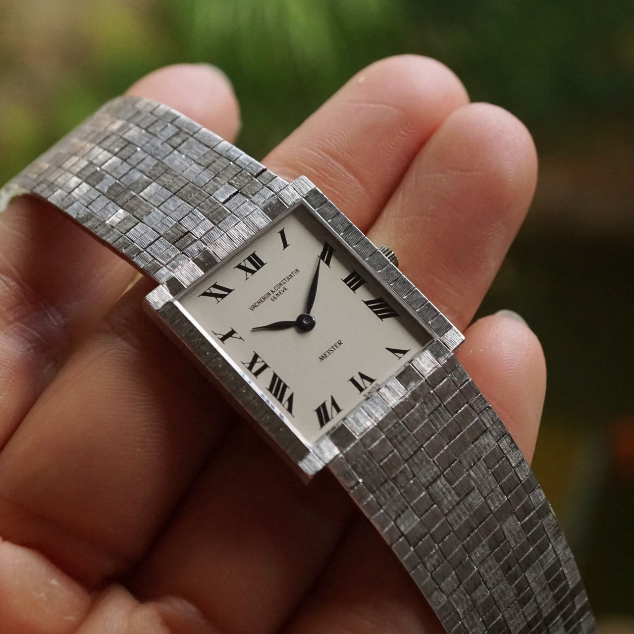 Vacheron Constantin 7186 Brick Bracelet Retailed by Meister 1970s