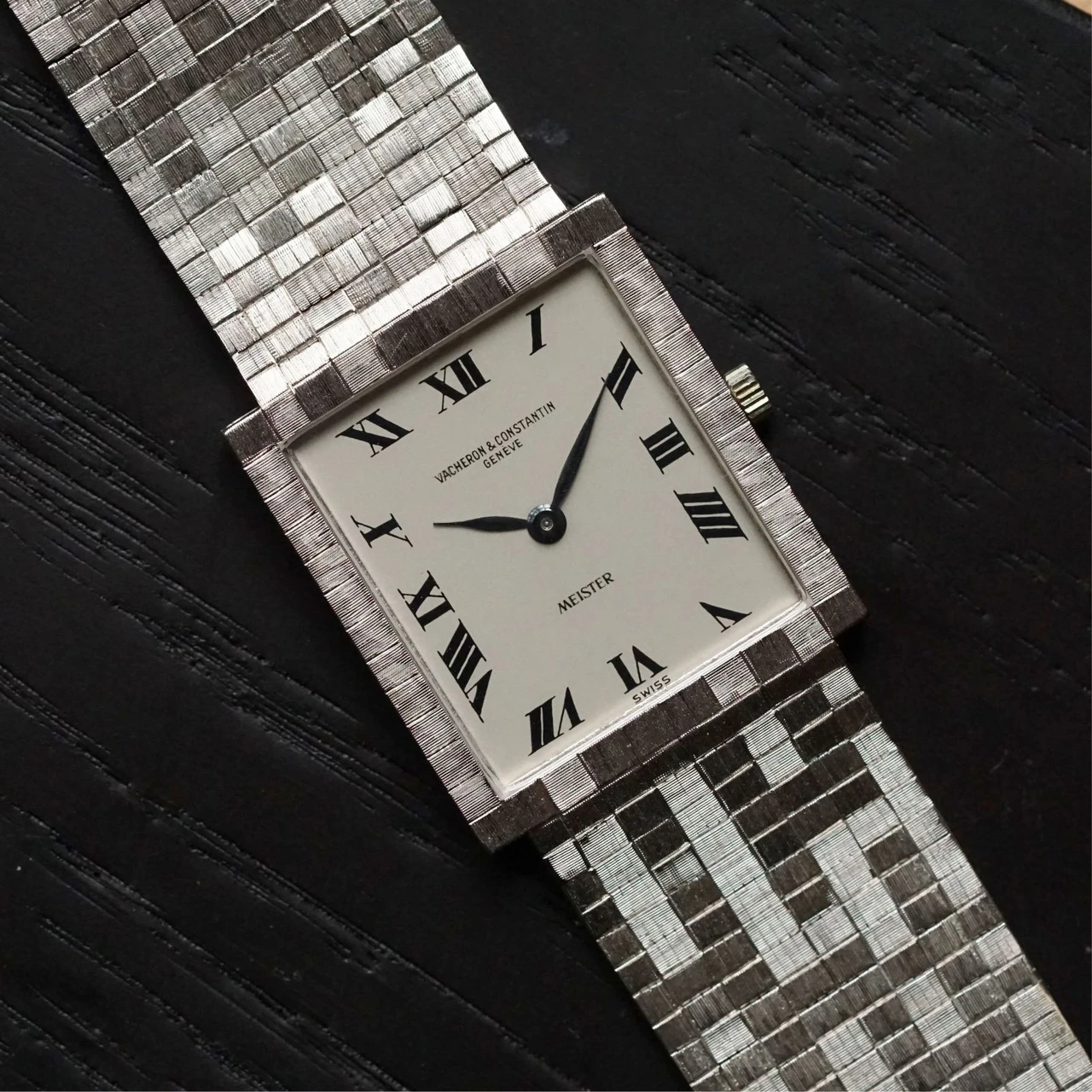 Vacheron Constantin 7186 Brick Bracelet Retailed by Meister 1970s