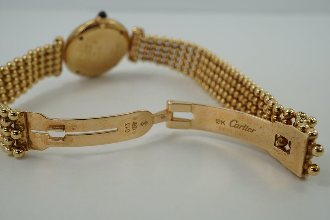 オウCARTIER Colisee ☆18K Yellow Gold☆ Cartier Colisee 18k Yellow Gold 2000s