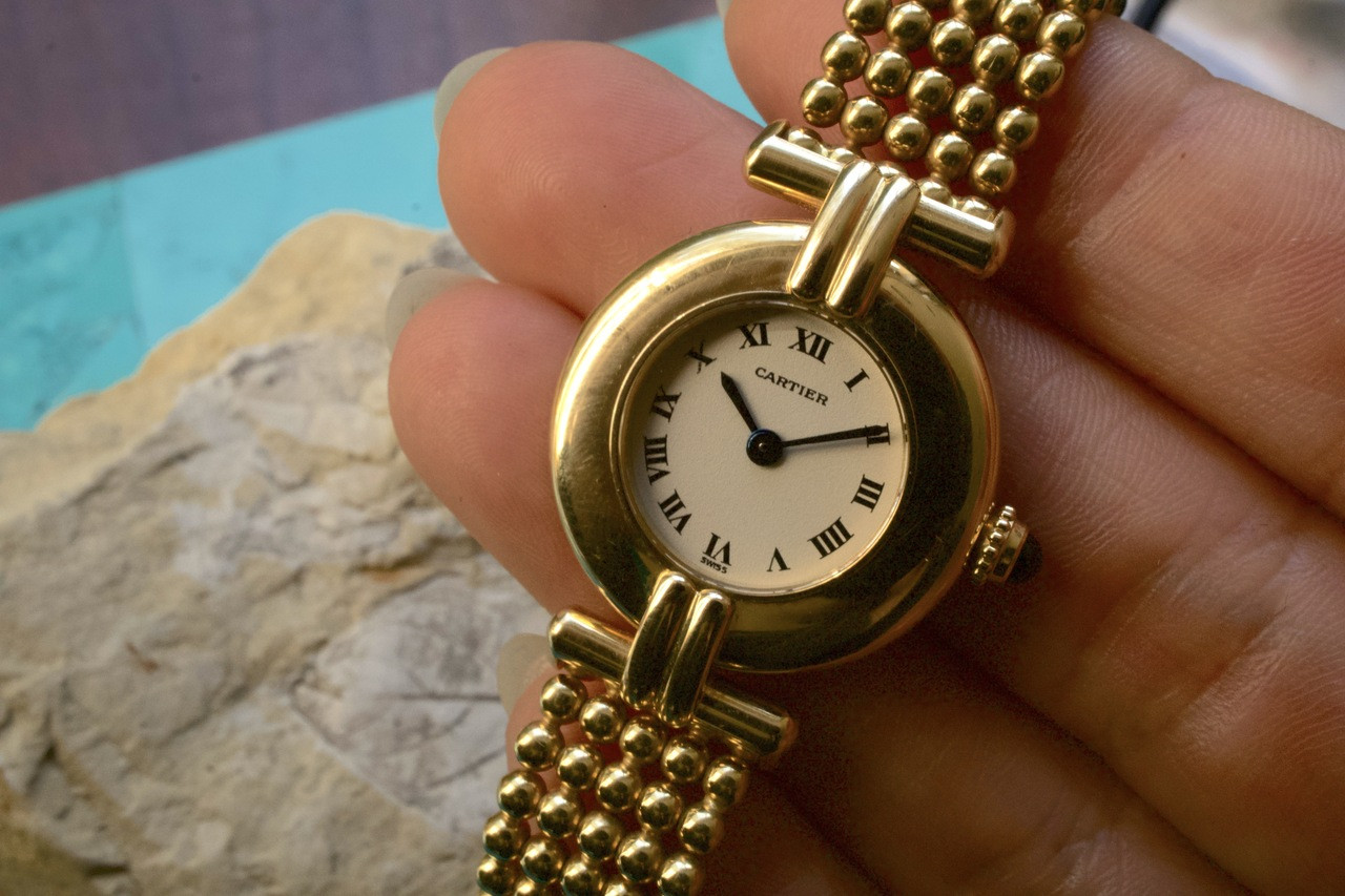 Cartier Colisee 18k Yellow Gold 2000s