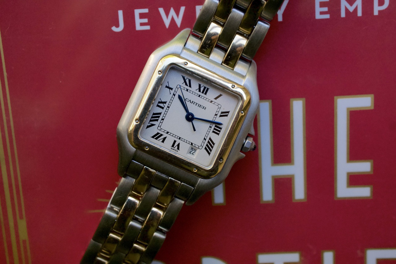 Cartier　vintage Cartier Panthere 1100 Midsize 27mm 18k Gold & Steel 2000s