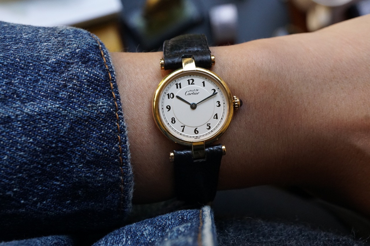 Cartier ヴィンテージ 時計 925 Cartier カルティエ ヴィンテージ時計 “TANK” タンク 1990年代