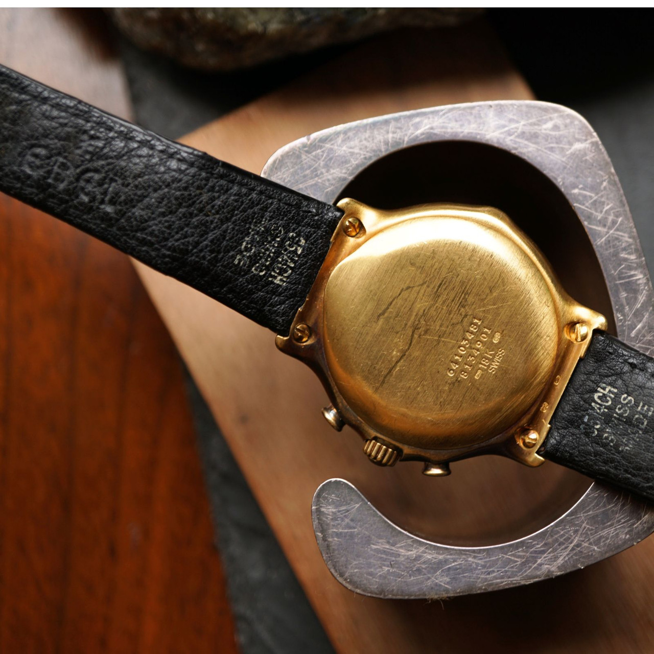 Ebel 1911 Chronograph Ref. 8134901 El Primero Movement 18k Gold