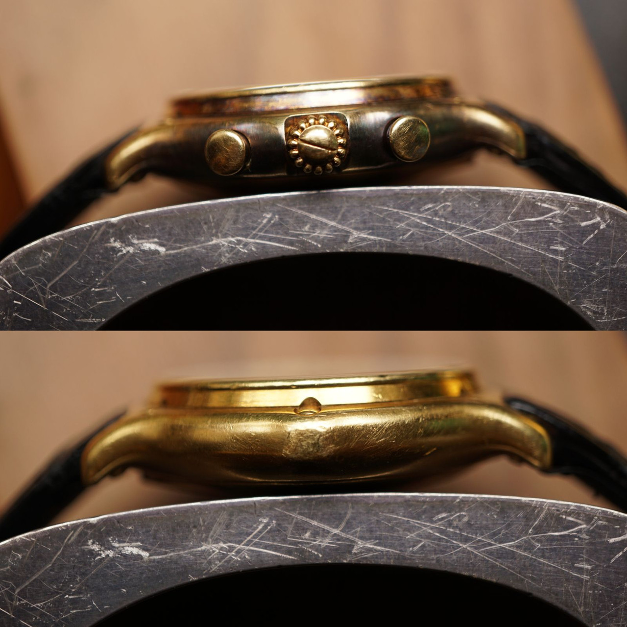 Ebel 1911 Chronograph Ref. 8134901 El Primero Movement 18k Gold