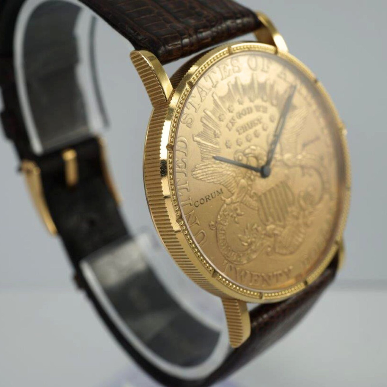 Corum $20 Dollar Liberty 1900 Coin Automatic 35mm 1990s