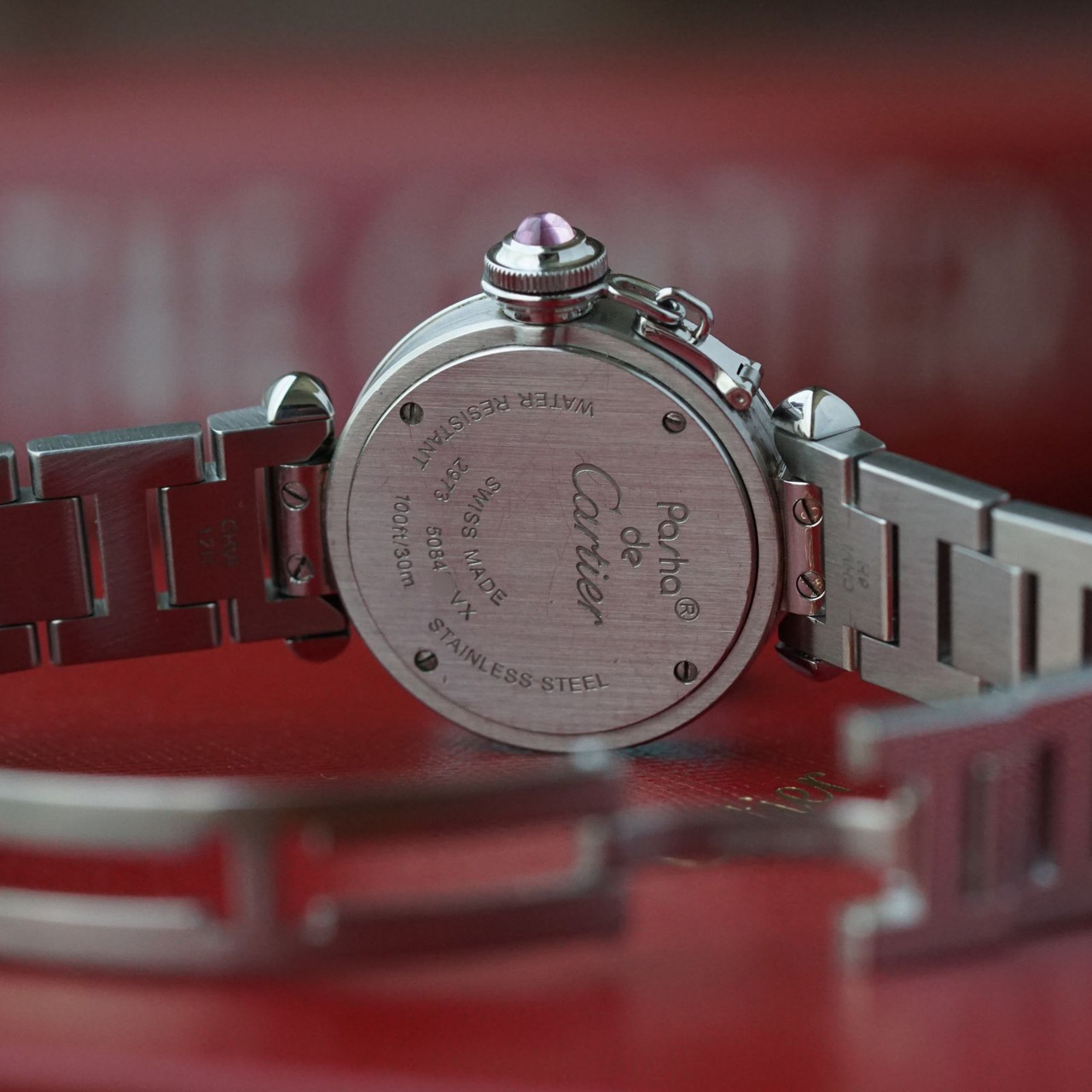 Cartier Miss Pasha Ref. W3140008 Steel 27mm 2016
