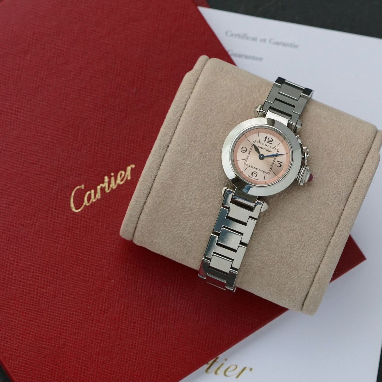 Cartier Miss Pasha Ref. W3140008 Steel 27mm 2016