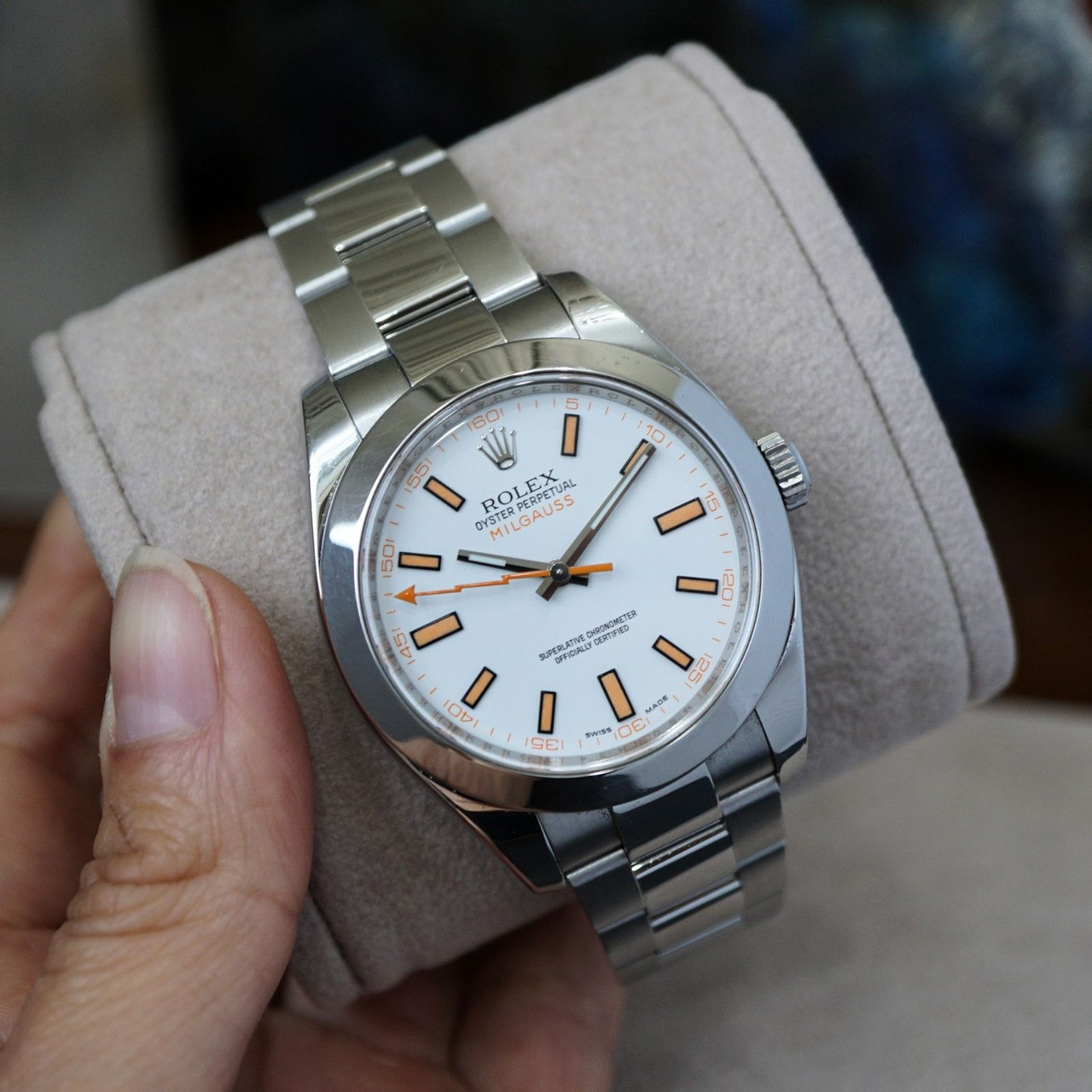 Rolex Milgauss Polar White Ref. 116400 40mm 2007