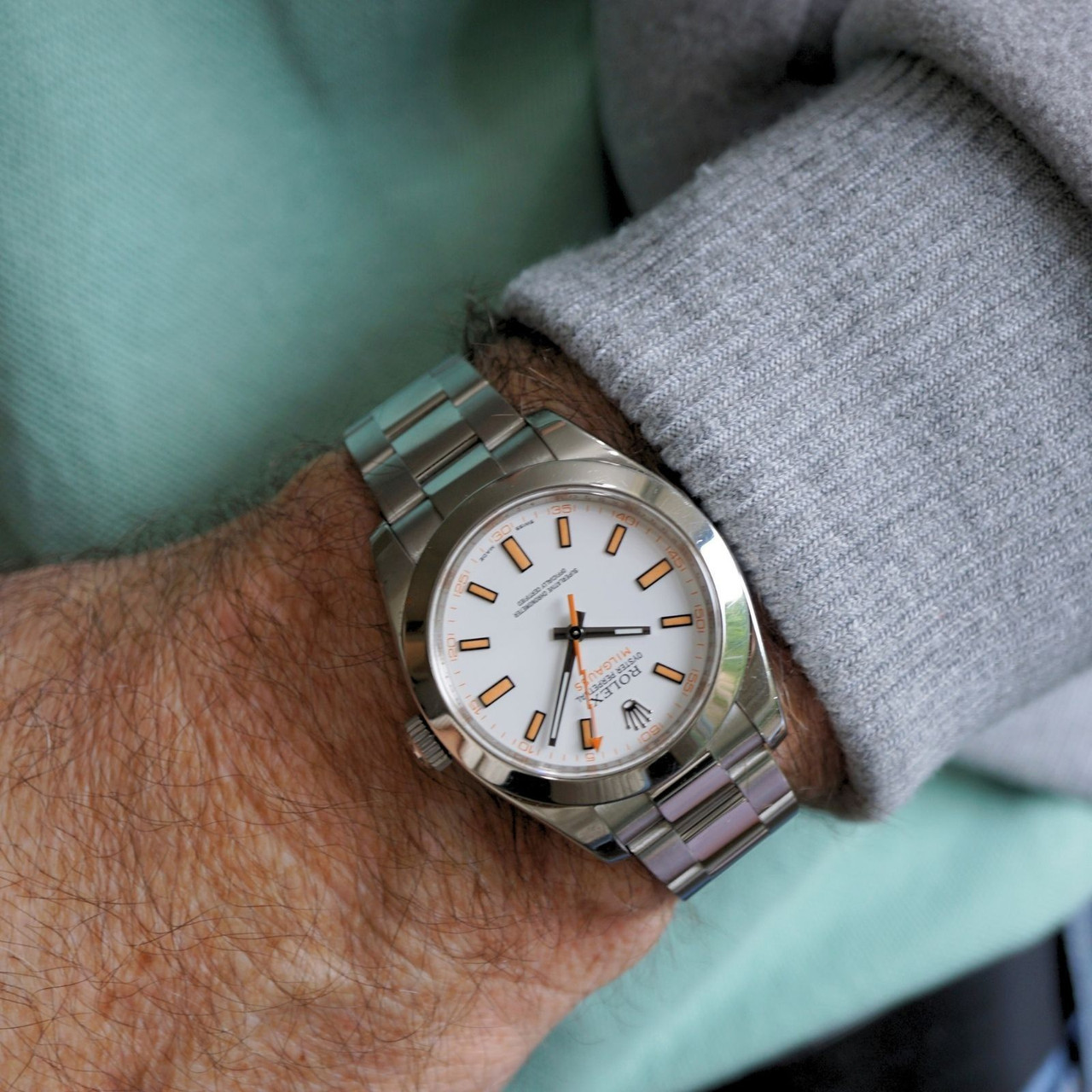 Rolex Milgauss Polar White Ref. 116400 40mm 2007
