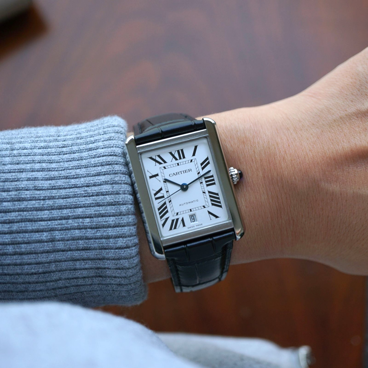 Cartier Tank Solo XL Ref. WSTA0029 Steel Automatic