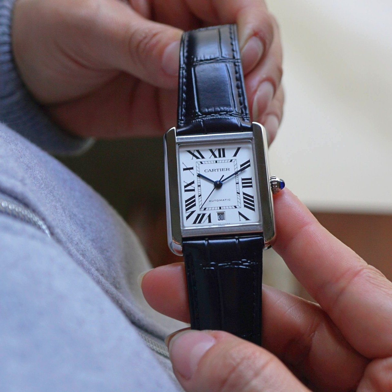Cartier Tank Solo XL Ref. WSTA0029 Steel Automatic