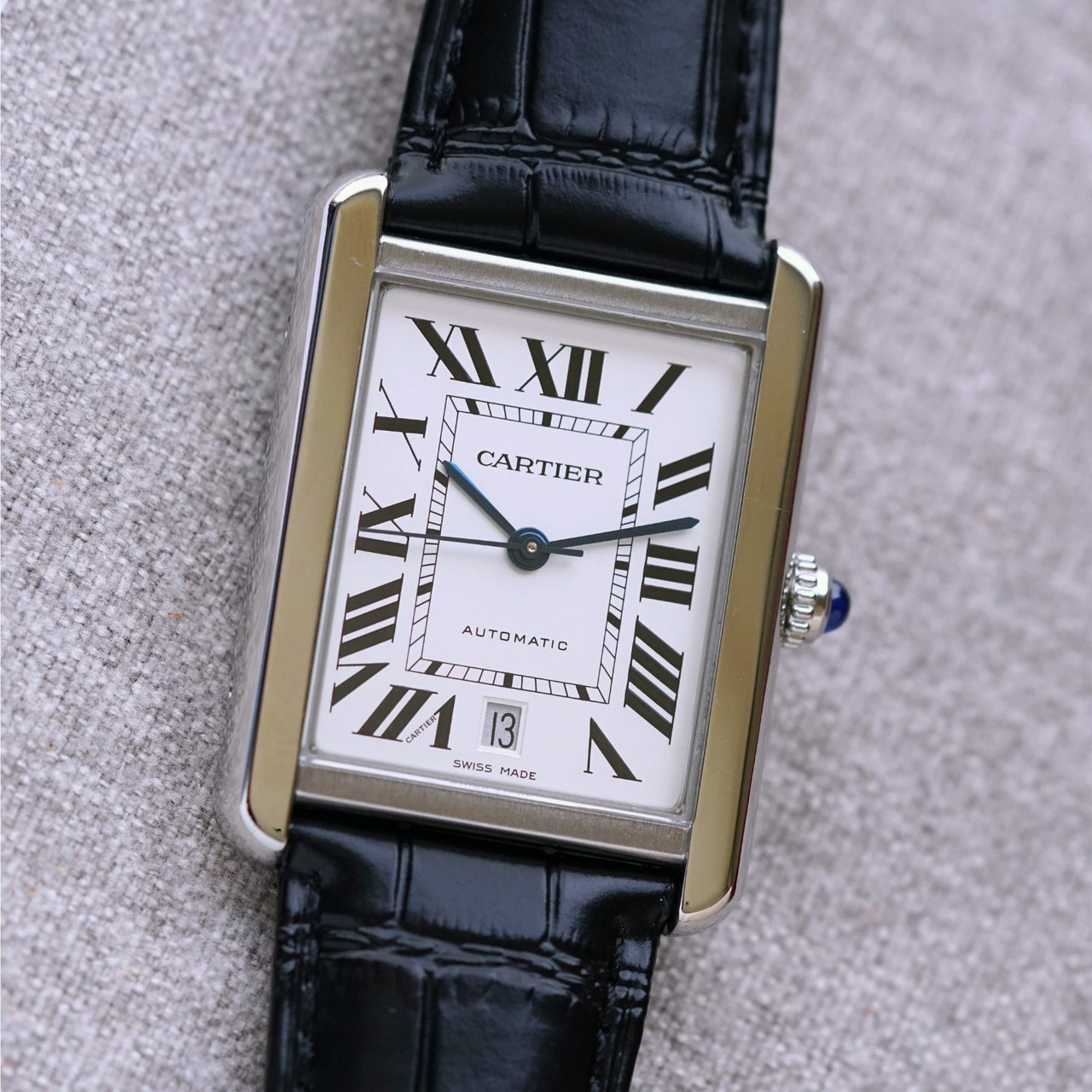 Cartier Tank Solo XL Ref. WSTA0029 Steel Automatic