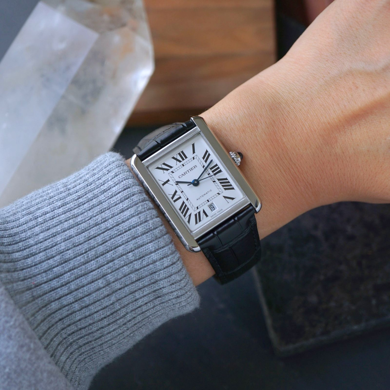 Cartier Tank Solo XL Ref. WSTA0029 Steel Automatic