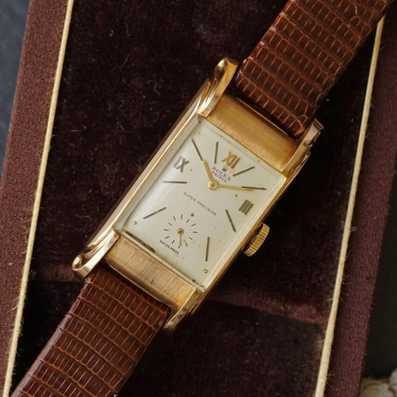 Rolex Prince Ref. 3937 Rare Chronometer 14k Rose Gold 1946-47