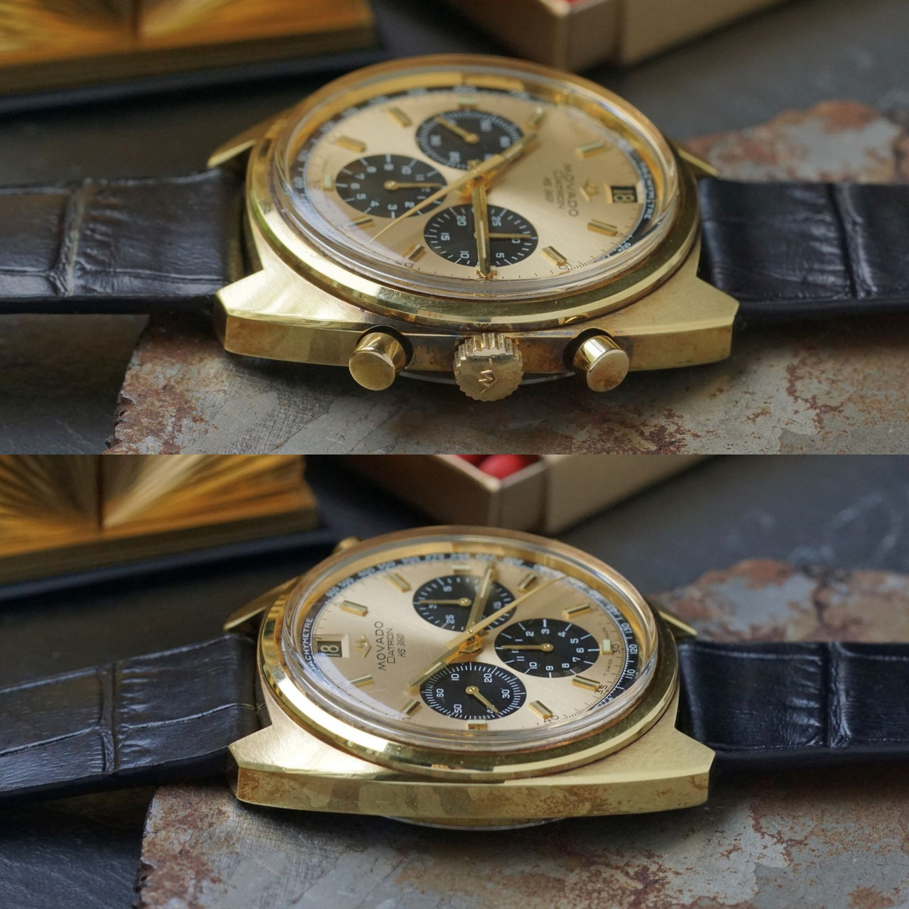Movado Datron Sub-Sea HS360 434-615-502 Chronograph Zenith El