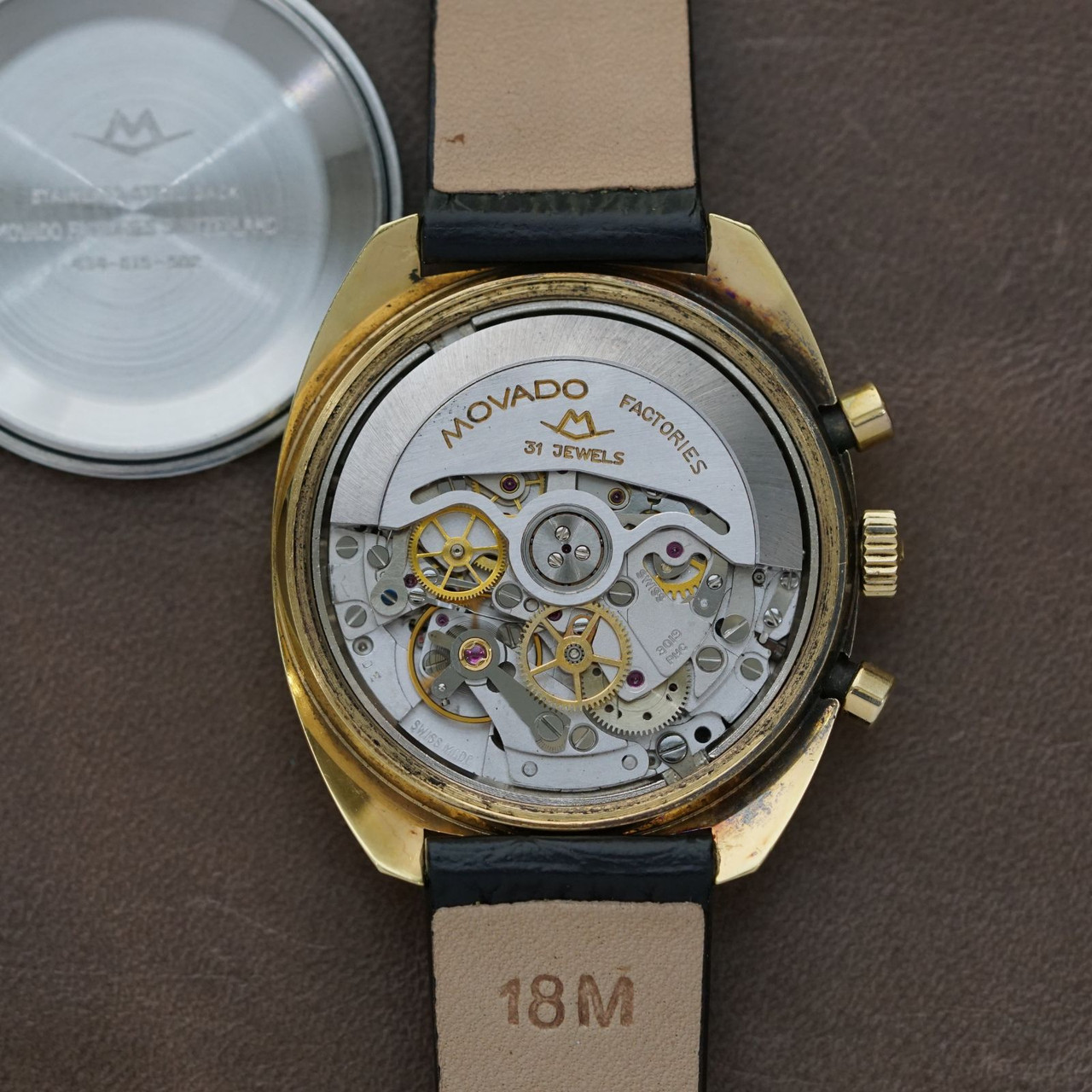 Movado Datron Sub-Sea HS360 434-615-502 Chronograph Zenith El