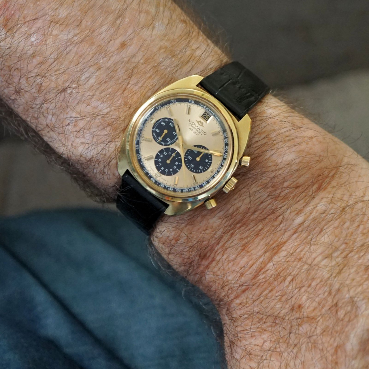 Movado Datron Sub-Sea HS360 434-615-502 Chronograph Zenith El