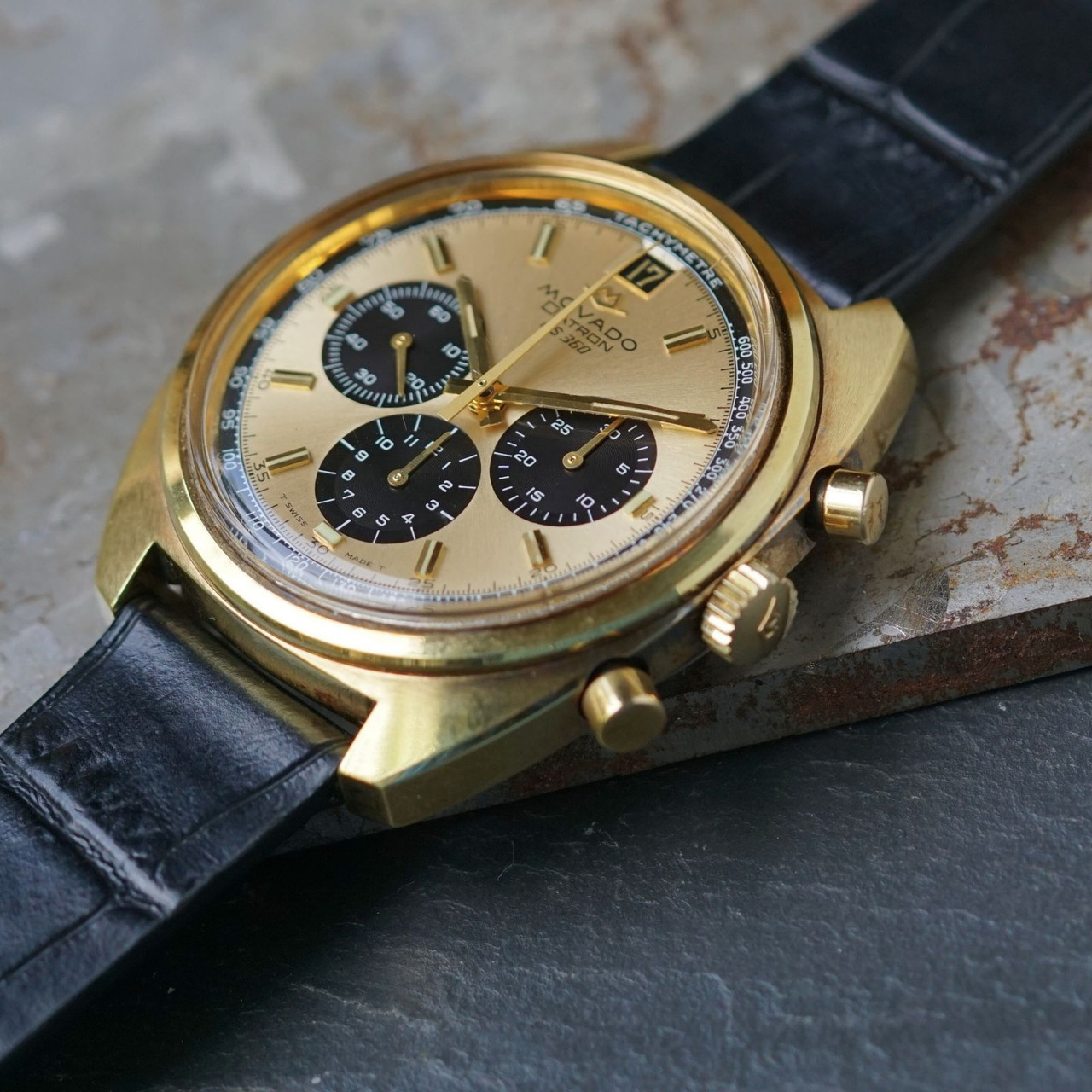 Movado Datron Sub-Sea HS360 434-615-502 Chronograph Zenith El