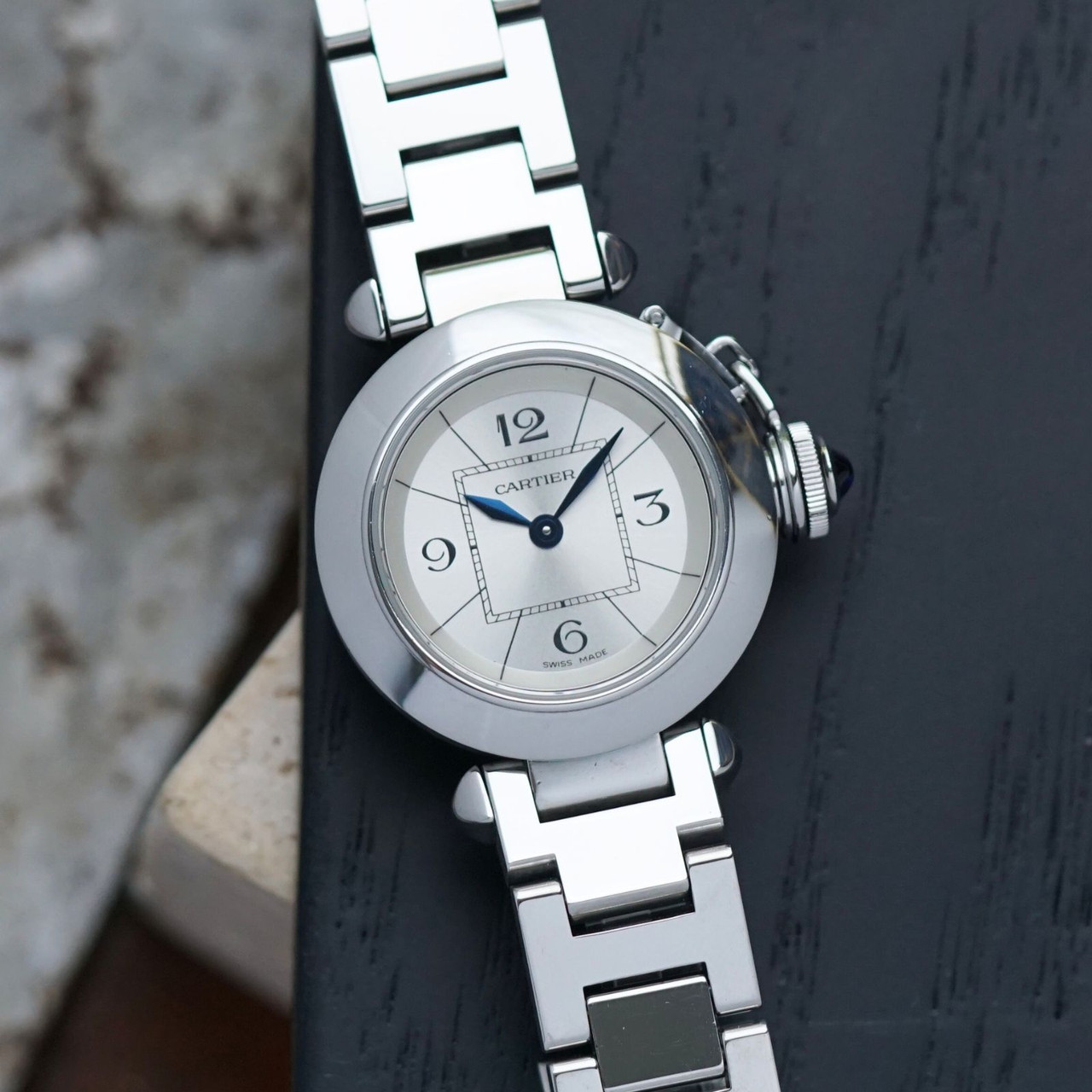 Cartier Miss Pasha Mini Ref. W3140007 Steel 2000s