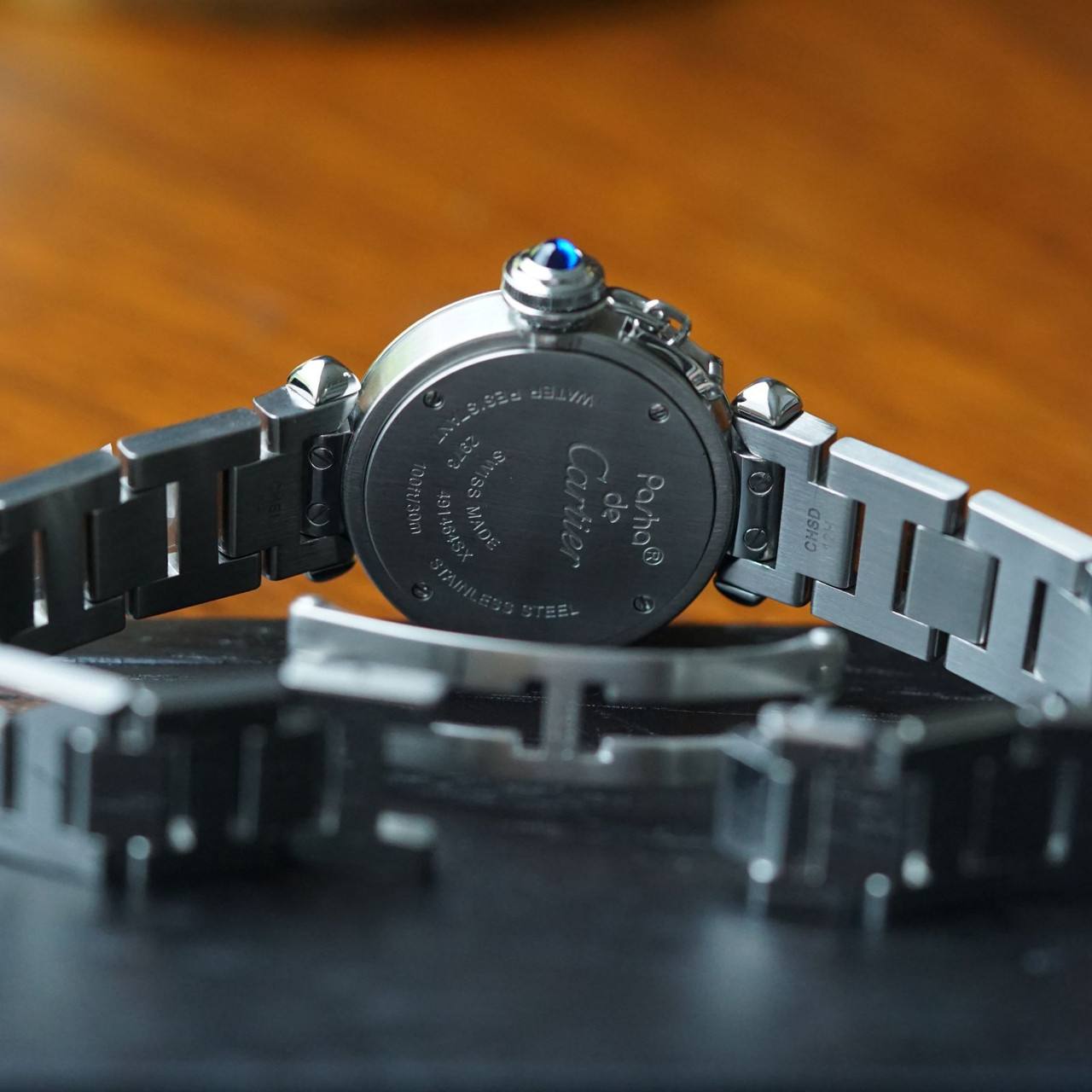 Cartier Miss Pasha Mini Ref. W3140007 Steel 2000s