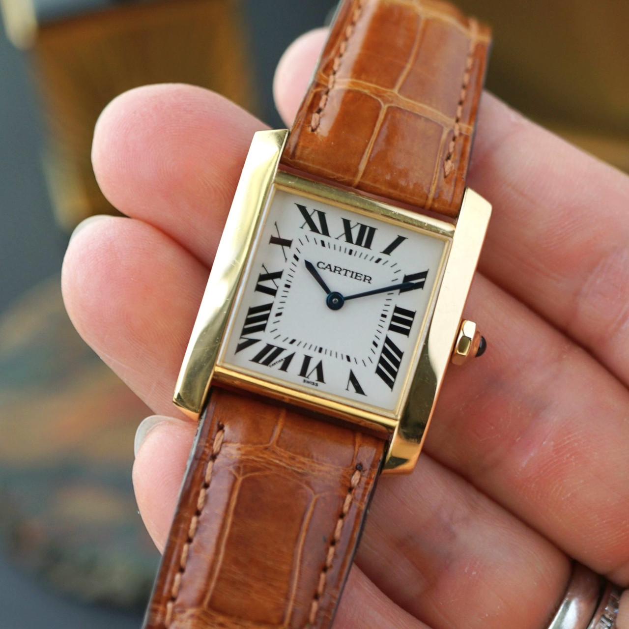 Tank Francaise Cartier Tank Watch Womens Vintage Cartier Tank