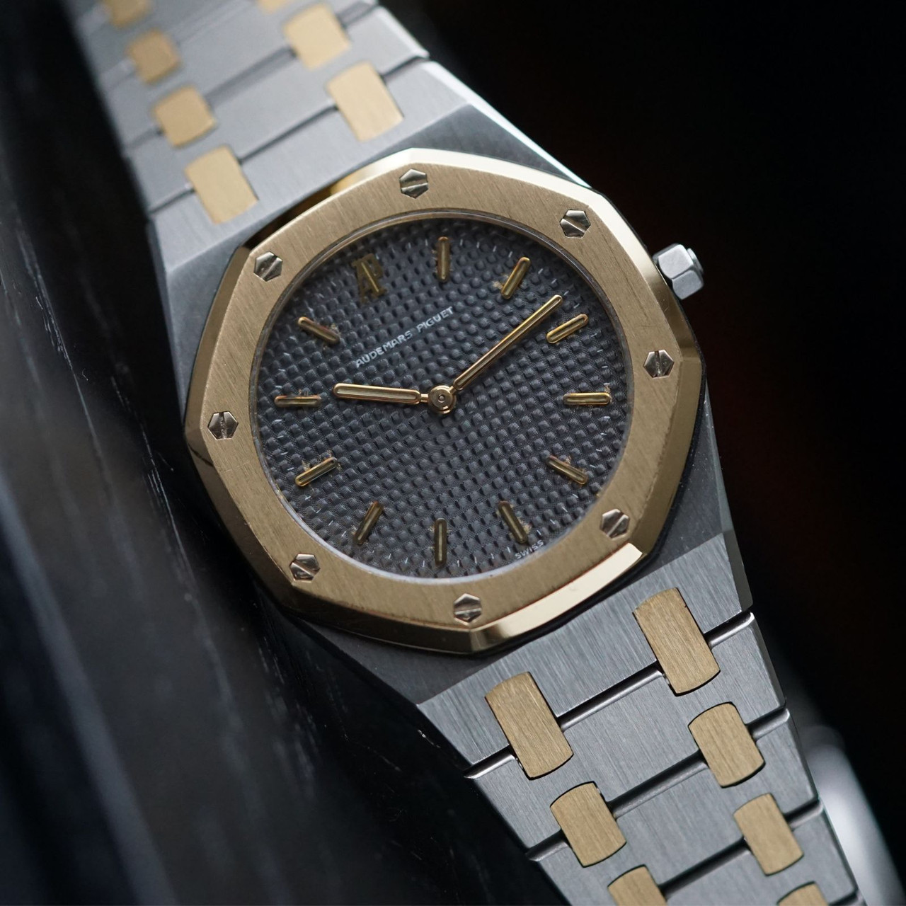 Audemars Piguet Royal Oak Steel 18k Yellow Gold 30mm 1980s