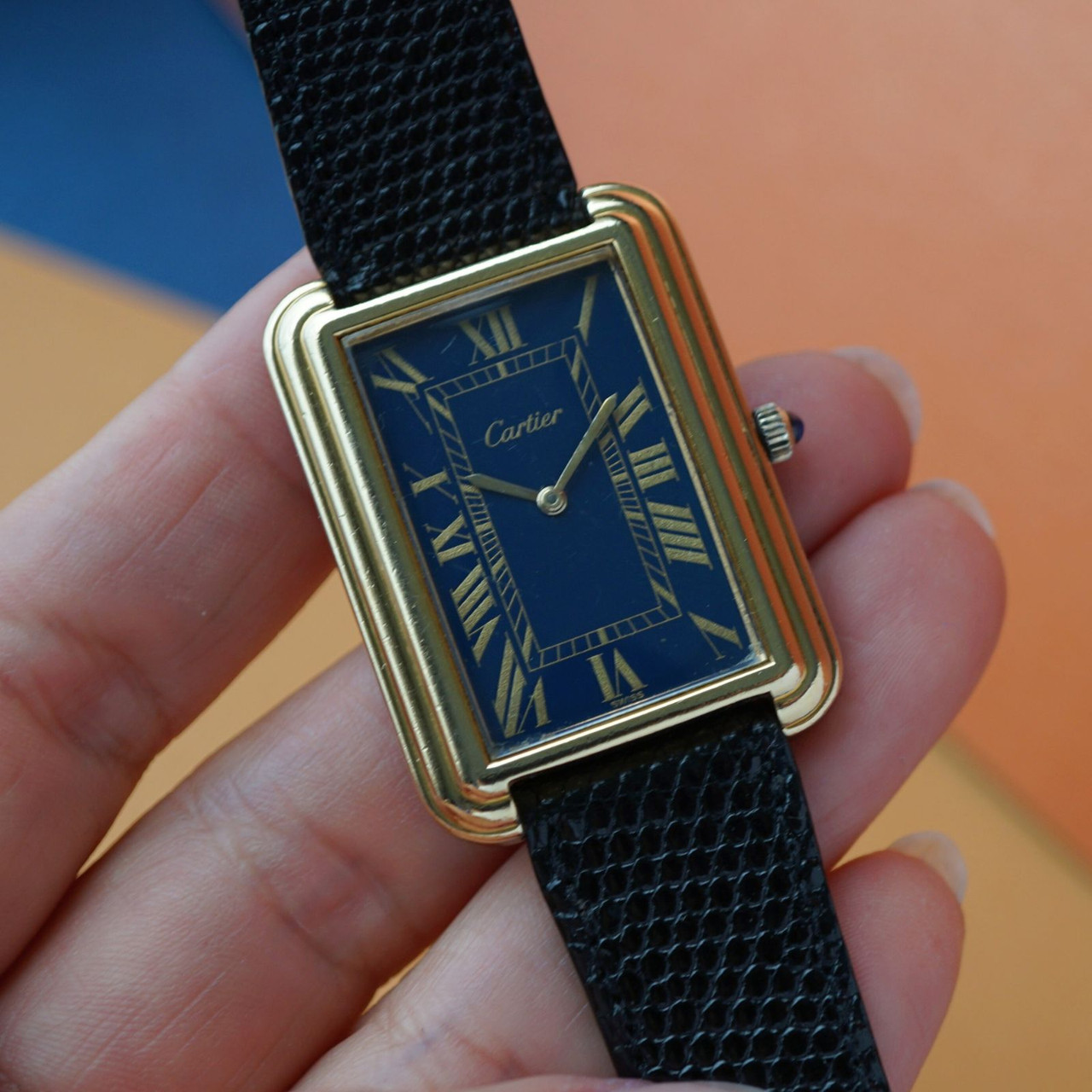 Cartier Tank Jumbo Ref. 5512116 Stepped London | Paris Edition 1970s