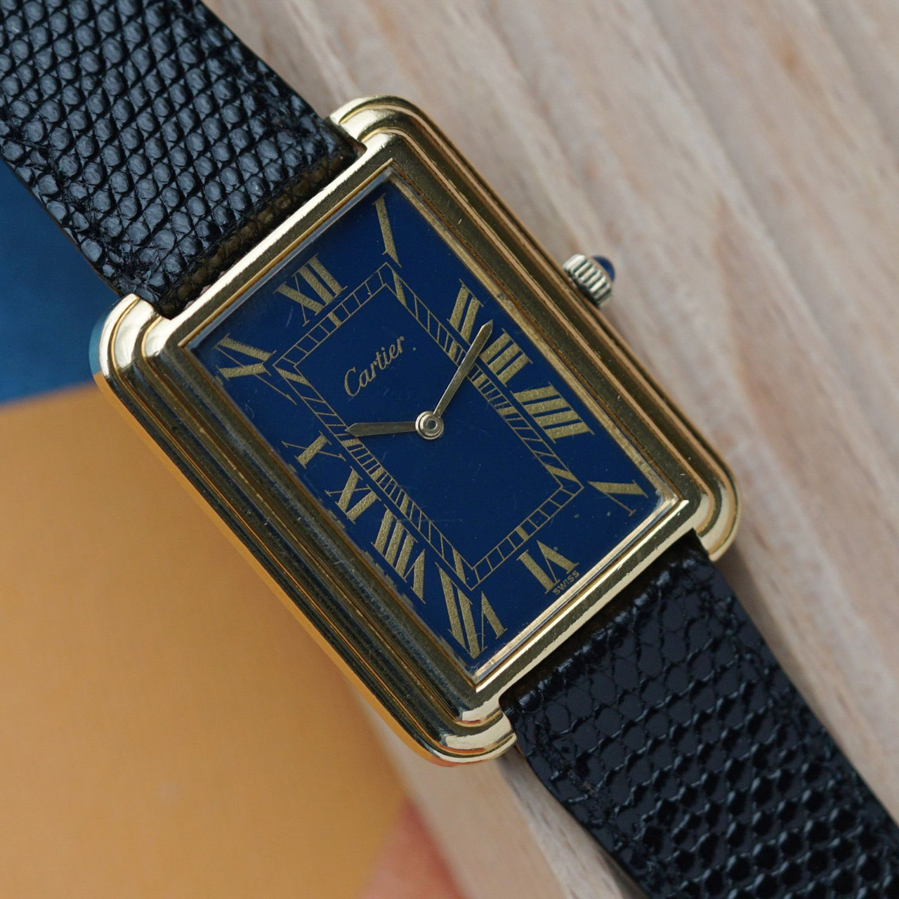 Cartier Tank Jumbo Ref. 5512116 Stepped London | Paris Edition 1970s