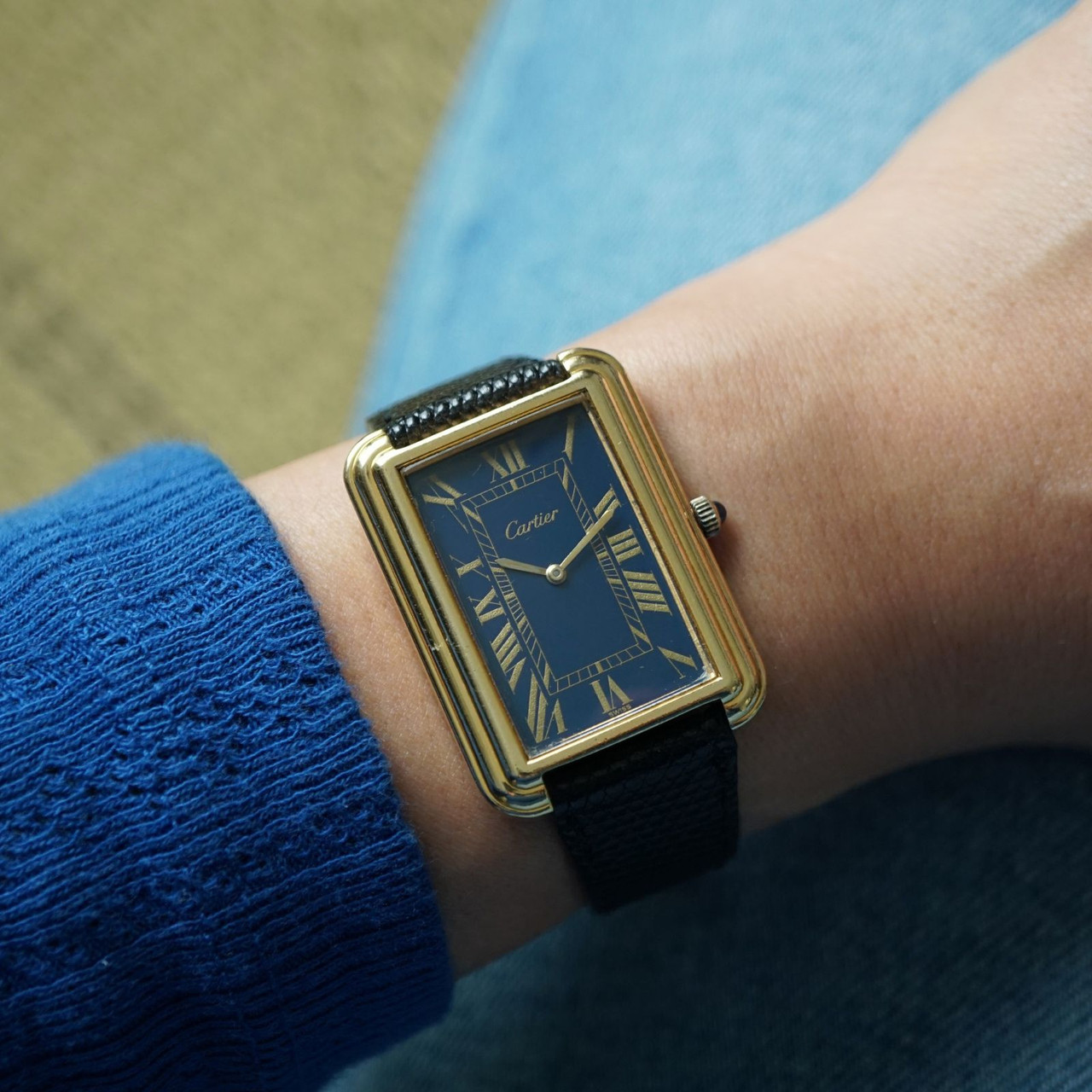 Cartier Tank Jumbo Ref. 5512116 Stepped London | Paris Edition 1970s