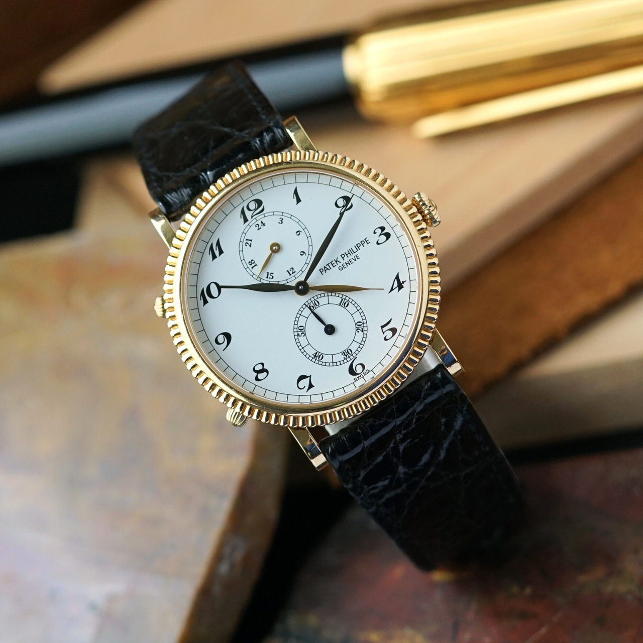 Patek Philippe Travel Time Ref. 5034J 18k Yellow Gold 2000s