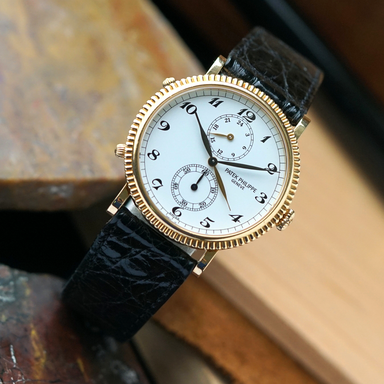 Patek Philippe Travel Time Ref. 5034J 18k Yellow Gold 2000s