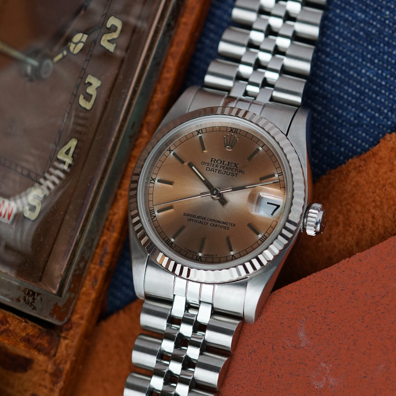 Rolex Datejust 31 Ref. 68274 Tropical Dial Steel 1994