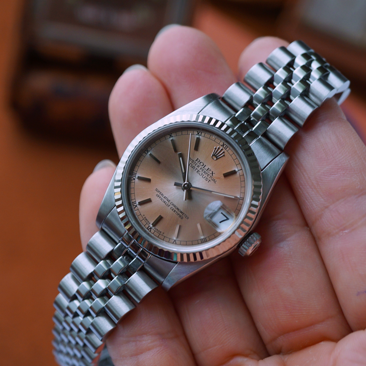 Rolex Datejust 31 Ref. 68274 Tropical Dial Steel 1994