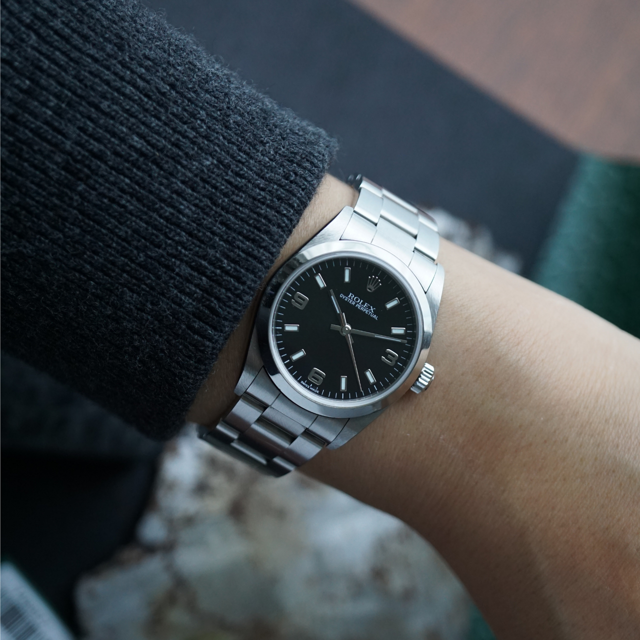 Rolex Oyster Perpetual 31 On Wrist Rolex Oyster Perpetual 31 Rolex