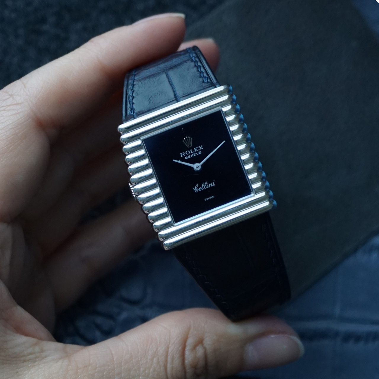 Rolex Cellini King Midas Ref. 4015 18k White Gold 1976