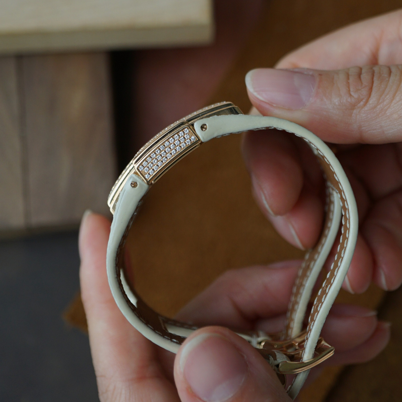 Roger Dubuis Follow Me F1685 Diamond & 18k Rose Gold 2000s