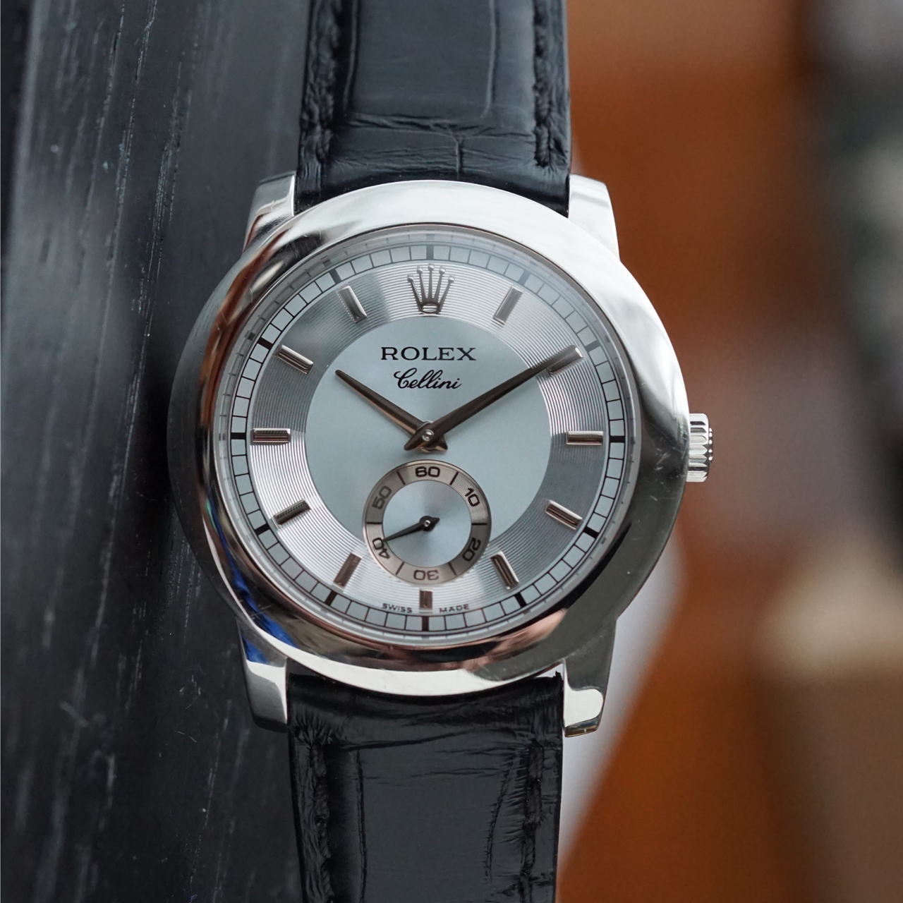 Rolex Cellini 5241 Platinum Ice Blue Dial 2005-06