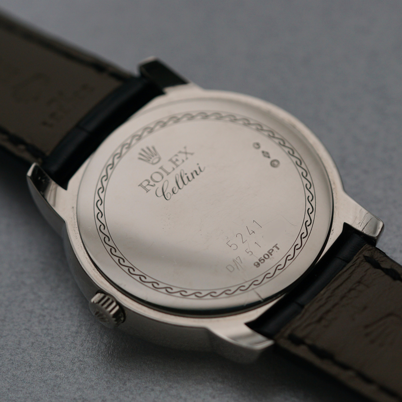 Rolex Cellini 5241 Platinum Ice Blue Dial 2005-06