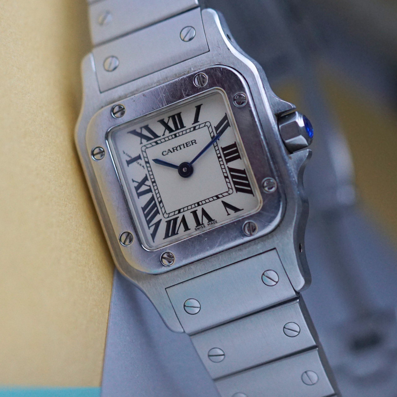 Cartier Santos Galbee Small W20056D6 Steel Quartz 1990s