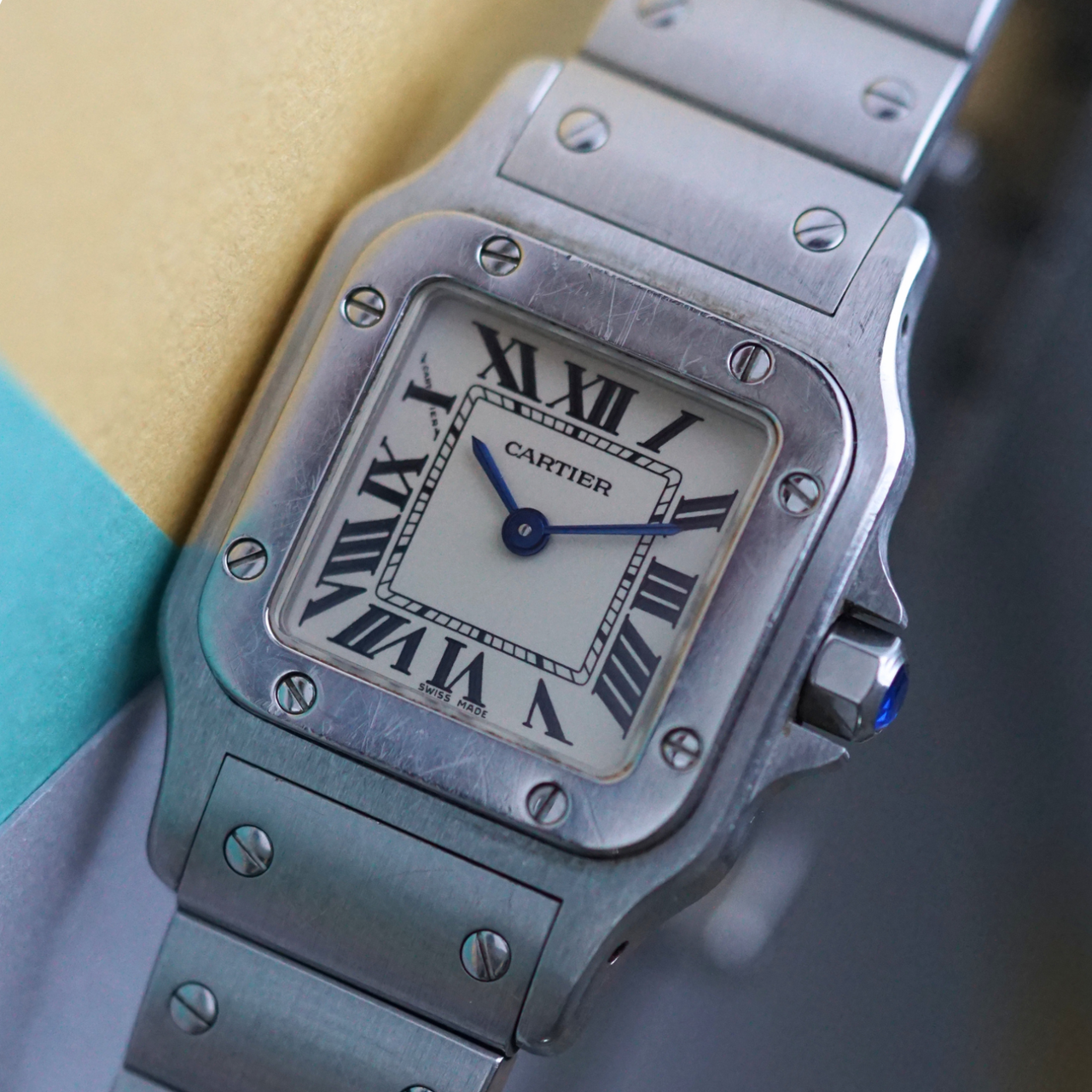 Cartier Santos Galbee Small W20056D6 Steel Quartz 1990s