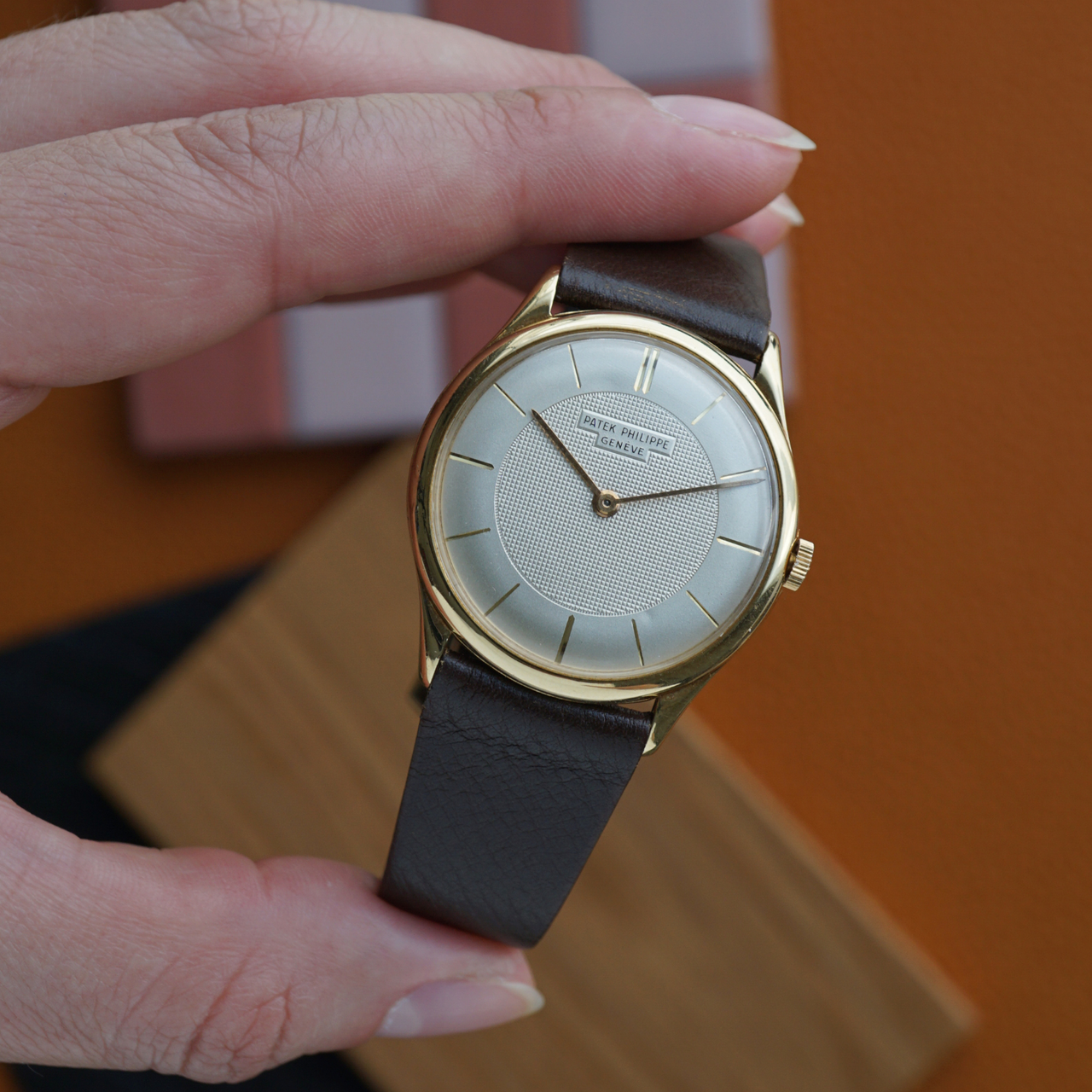 Patek Philippe 1950s Ref. 2507 Guilloche Yellow Gold