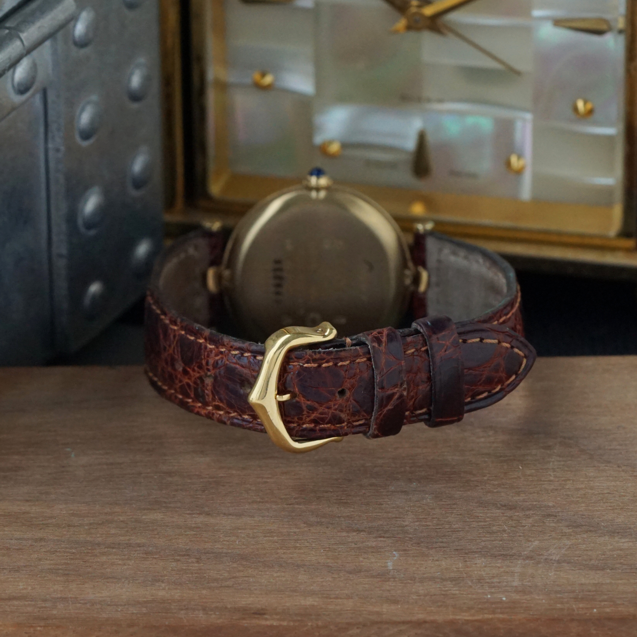 Cartier 1990s Vendome .925 Vermeil 30mm 590003