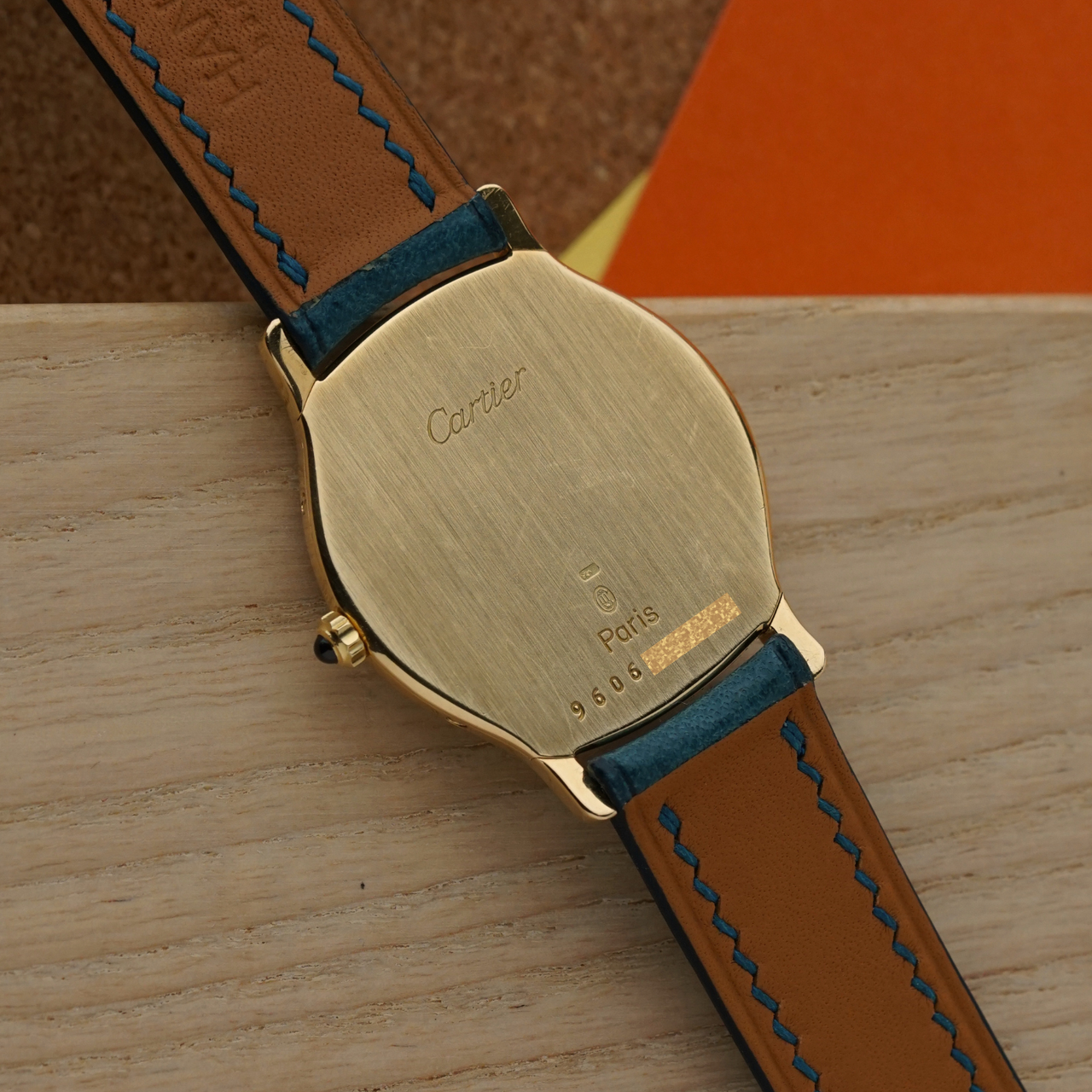 Vintage Cartier Arcade 18k Two-Tone Paris Dial 1980s Manual Wind