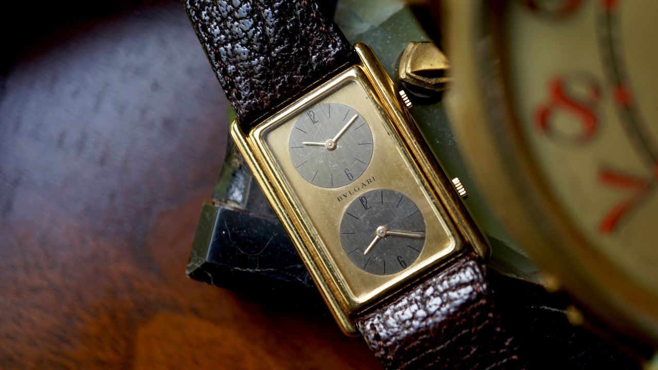 Bulgari Dual Time Zone by Gerald Genta 1970s