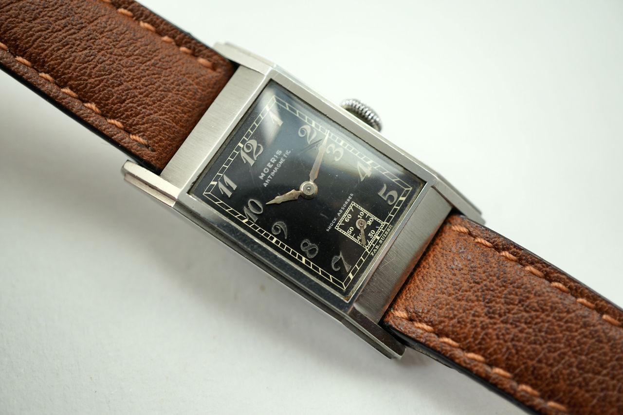 ☆Swiss名門.MOERIS☆1950-1960年代ヴィンテージ手巻式☆稼働