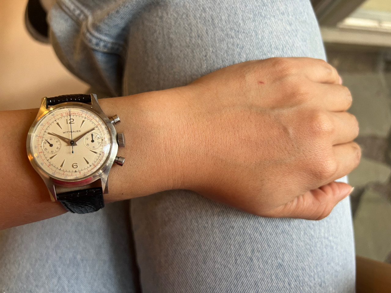 Chronograph Wittnauer Watch Buy Wittnauer By Longines Quartz Day