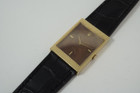 Rolex 4127 Cellini 18k yellow gold w/ exotic wood dial dates 1985 original vintage for sale houston fabsuisse