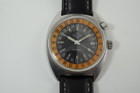 Glycine Airman SST 314.050, 323.1219 automatic dates 1960's stainless steel vintage pre owned for sale houston fabsuisse