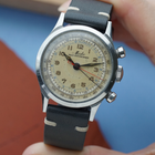 1940s Mido Multi-Centerchrono Chronograph François Borgel Stainless Steel Case 35 mm