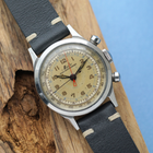 1940s Mido Multi-Centerchrono Chronograph François Borgel Stainless Steel Case 35 mm